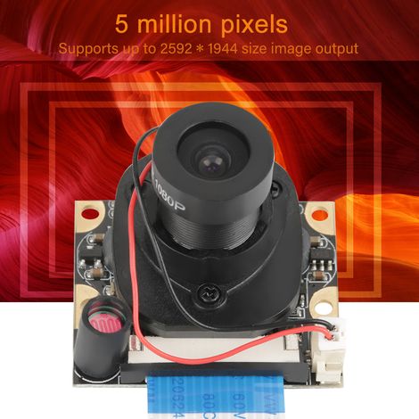 5-Megapixel-Nachtsichtkameramodul mit automatischer IR-Filterumschaltung für Raspberry Pi (1/5)