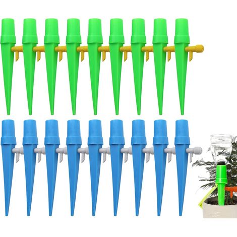 Kit Arrosage Goutte à Goutte - 18 Pièces - Plastique - Débit Réglable - Jardin Intérieur Extérieur - Compatible Bouteille (1/5)