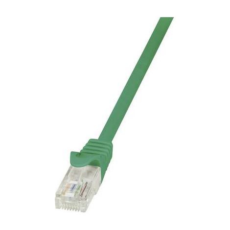 Câble réseau LogiLink U/UTP cat 5e 2 m vert - CP1055U - 2.00 m - vert - [1x RJ45 mâle - 1x RJ45 mâle] V964501 (1/2)