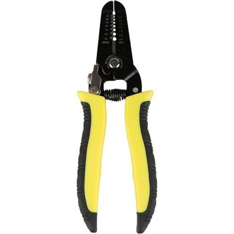Spellafili multifunzione 7 in 1 per cavi da 10 a 22 AWG con impugnatura professionale e lavorazione di alta qualità. (1/5)