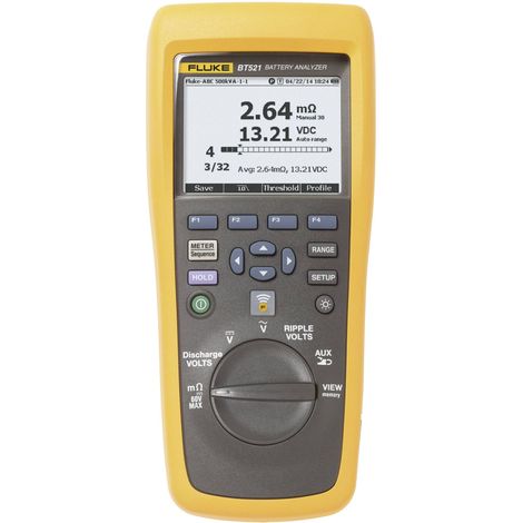 Fluke BT521 Testeur de batteries Fluke BT521 LCD tous les types de batteries stationnaires W006941 (1/5)
