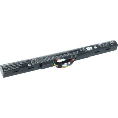 vhbw Akku kompatibel mit Acer Aspire E5-523G-937F, E5-523G, E5-523G-620Y, E5-523G-905K, E5-523G-91QH, E5-523G-9225 Notebook (2200 mAh, 14,8 V, Li-Ion) (1/5)