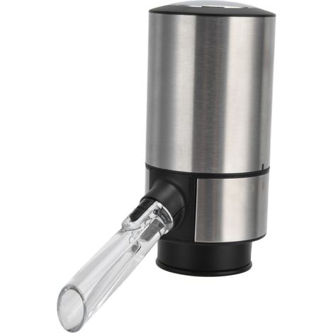 Aérateur de vin électrique en acier inoxydable, distributeur de vin intelligent et efficace pour la maison, le restaurant et la cuisine. (1/5)