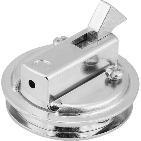 Loquet de trappe à traction affleurante en alliage de Zinc, loquet à claquement pour camping-car, bateau marin, camping-car (1/5)