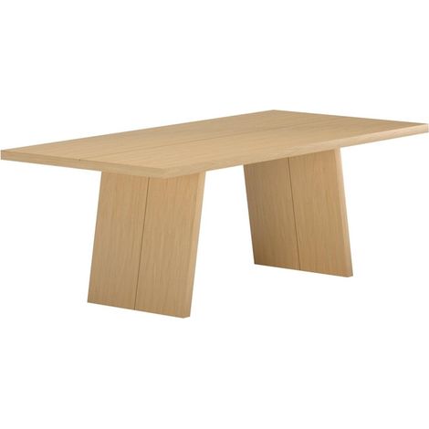 Table à Manger Design "Logga" 210cm Naturel (1/4)