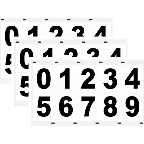 Autocollant de plaque d'immatriculation numérique réfléchissant invisible (1/4)