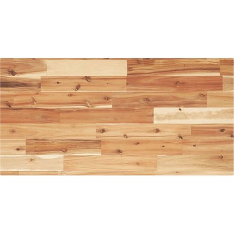Waschtischplatte Ölbeschichtung 80x40x2 cm Massivholz Akazie