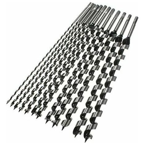 1pc 460mm Hex Shank Point Brad Point Drill Bit Auger Spiral Drill Bit Wood Drilling Tool (1/5)