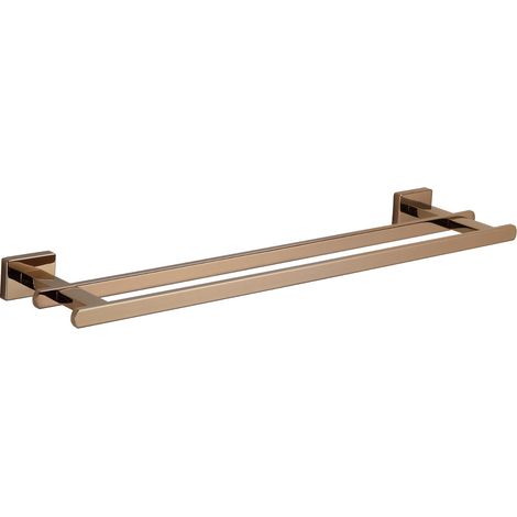 Mexen Arno double porte-serviettes, Or rose - 7020725-60 (1/2)