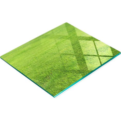 Planche décorative multifonctionnelle pour cuisine, enduite, couleur gazon vert, 60 x 52 cm (1/5)