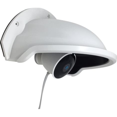 Sjlerst – Housse de protection pour caméra de vidéosurveillance extérieure – Résistante aux intempéries – Matériau ABS – Installation facile avec vis fournies (1/5)