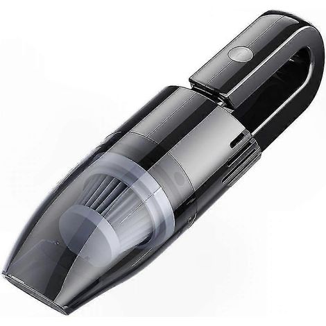 Tragbarer Akku-Staubsauger mit 120 W Leistung, 6000 Pa Saugkraft, wiederverwendbarer Filter, ideal für Auto und Haushalt, für den Einsatz im Haushalt und im Auto. (1/4)