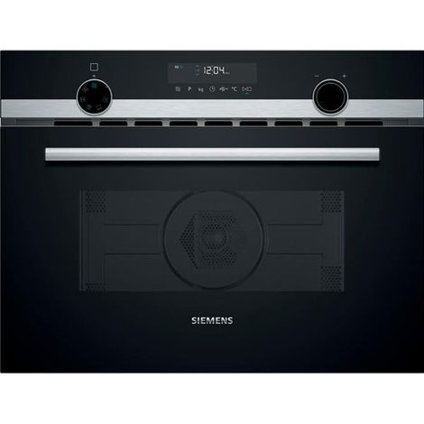 Microondas empotrable de acero inoxidable de 44 litros y 900 W - CM585AGS1 - Siemens -