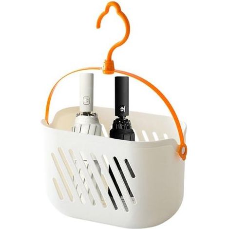 Générique Shower Caddy Organizer, Bathroom Storage Basket, Home Kitchen Supplies Storage, with Handle, Multi Purpose Design, (1/5)