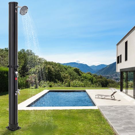 Aqrau Douche Solaire pour Piscine Douche Solaire de Jardin 35 Litres (1/5)