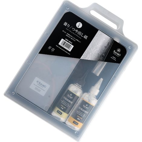 Kit per lucidatura e opacizzazione dei coltelli Suehiro PRO (1/5)