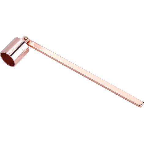 Couvercle d'extincteur cylindrique droit en acier inoxydable, porte-bougie, protège-mèche, capuchon de bougie