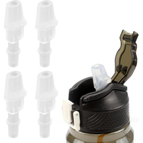 4 unités Embouts de Rechange pour Bouteille d'Eau Embouts de Rechange Bouteille d'eau Isolée (1/5)