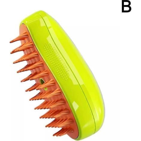 Brosse vapeur 3 en 1 pour chat, brosse vapeur autonettoyante, massage vapeur pour chat (1/5)