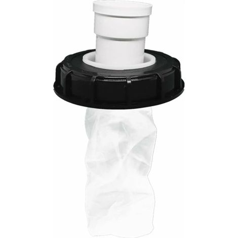 Filtre pour couvercle IBC - Filtre à eau de pluie - Nylon lavable - Avec couvercle - 165 mm - 245 mm - Filtre à eau - Accessoires pour réservoir d'eau de pluie (165 mm, vertical) (1/5)