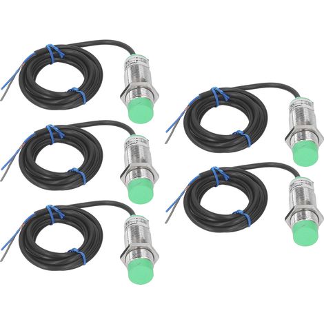 Packung mit 5 induktiven Detektoren M24, 400 mA, 2-Draht-NC für Automatisierungssysteme (1/5)