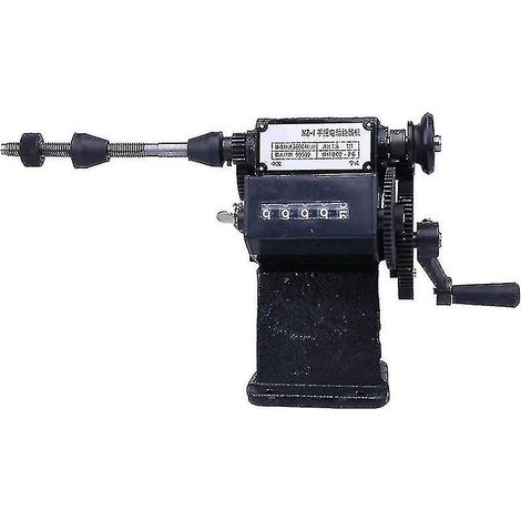 HOXILEELEO - Bobineuse manuelle Nz-1 à double vitesse et compteur, engrenage en acier - Yujia (1/5)