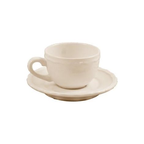 Tazzina da caffè Romeo color crema, Ø7,5H5 cm (kit da 10)