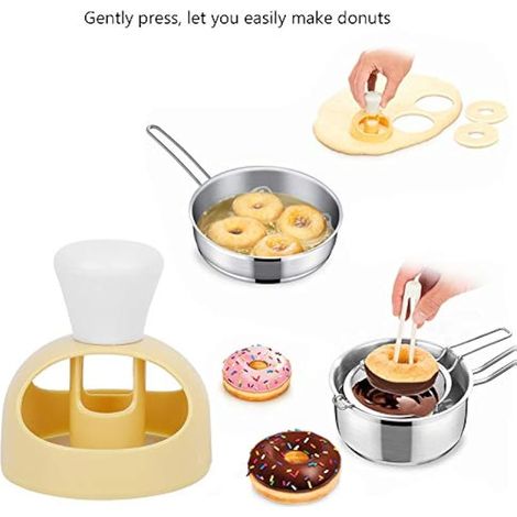 Coupeurs de beignets, Moules de de beignets multifonctionnels m¨nagers Gateau de cuisine Fabrication d'outils de cuisson Accessoires pour desserts Biscuits Gateau (1/3)