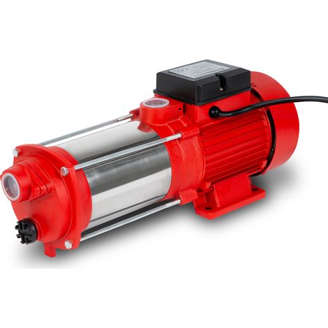 Pompa giardino multistadio 2400L/h 370W 4bar inox autoadescante - EBERTH (1/5)