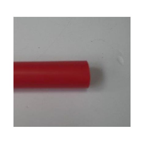 Gaine thermorétractable rouge paroi mince Ø 9.5-4.8mm longueur 1m retreint 2/1 ref 135929-2 CGPT 9.5-4.8 Tyco (1/2)