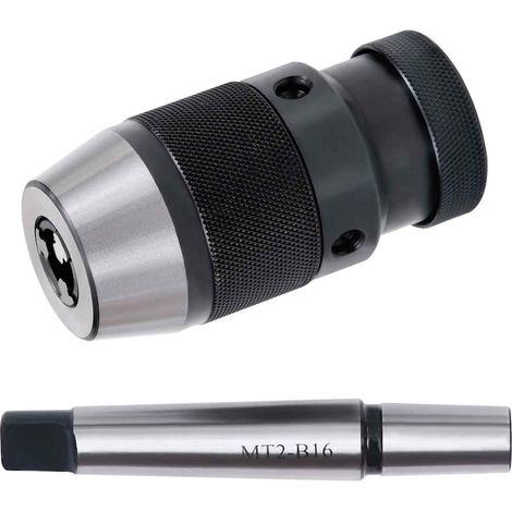 vidaXL Portabrocas de liberación rápida MT2-B16 rango de sujeción 13mm 1-13B16 (1/2)