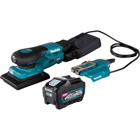 Makita BO 005 CGT1 Levigatrice orbitale a batteria 40 V max. 80 x 130 mm 3,0 mm di corsa Brushless + 1x batteria ricaricabile 5,0 Ah - senza caricabatterie (1/5)