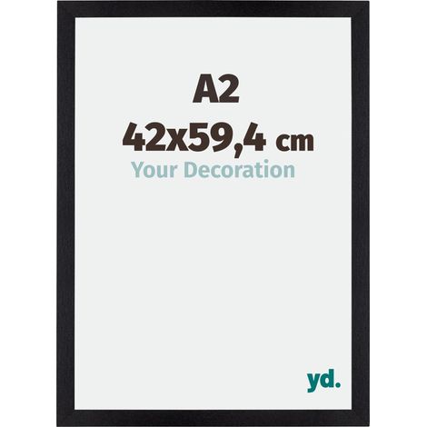 yd. - Cadre photo A2 42x59.4 - Noir Mat - MDF - Mura (1/5)