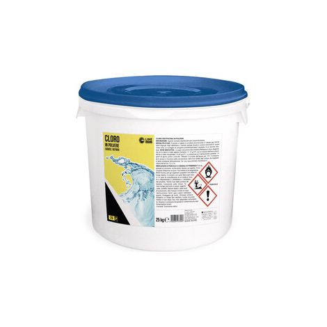 C CLORO PISCINA IN POLVERE 25 KG