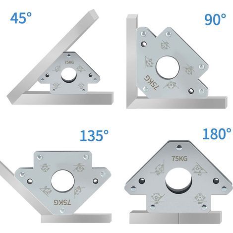 Support de Fabrication de L'aimant de Soudage 75 Kg du Support de Soudage Magnétique Accessoires de Soudage de Puissance (50 kg) (1/5)