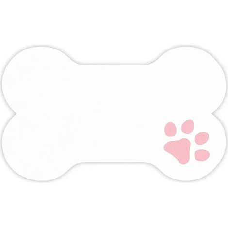 Futternapf aus Tierplazenta, Hundenapf, saugfähige, rutschfeste und leicht zu reinigende Fußmatte, Futtermatte für Katzen und Hunde