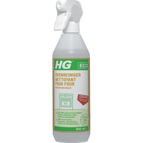 Nettoyant Four, Spray Nettoyant pour Gazinière et Four Électrique, Dégraissant Four et Barbecue, Produit Ménager Entretien Cuisine, Flacon Recyclable - 500 ml (1/5)