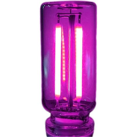 Veilleuse de chevet tactile USB, mini lampe LED à intensité variable pour chambre, voiture, ambiance romantique et décoration intérieure moderne (1 pièce, violet) (1/5)