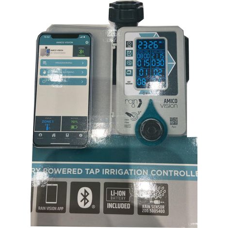 CENTRALINA PER IRRIGAZIONE DA RUBINETTO SMART 'AMICO VISION' attacco 1 Fattacco 1 F - 1 zona (1/3)