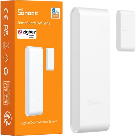 SONOFF Zigbee Tür- und Fenstersensoren,Alarmgerät,App-Steuerung,