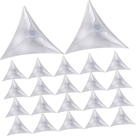 250 protège-coins pour meubles, PVC, triangulaire, pour tables (1/5)