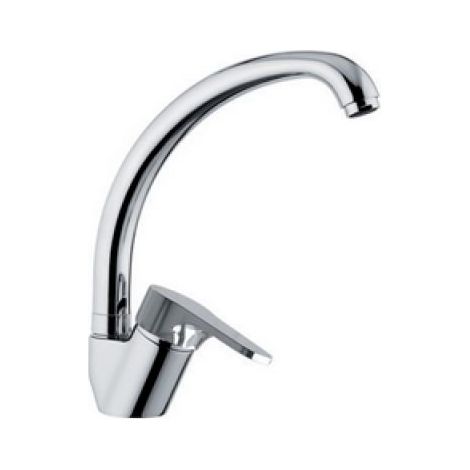 MISCELATORE MONOCOMANDO LAVELLO BOCCA ALTA LINEA SURF Cromo