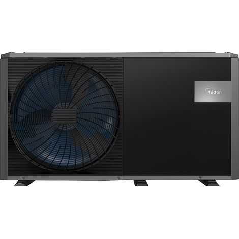 Midea Luft-Wasser-Wärmepumpe M-Thermal Arctic Monoblock R290, 10kW bei A7/W35, 3kW Heizstab, 230V (1/5)