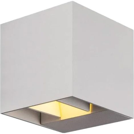 Applique Esterno Moderna Grayson Alluminio Bianco 1 Luce G9 Ip54 (1/2)