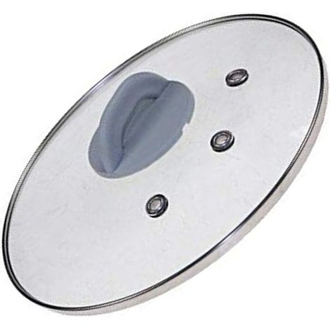 Couvercle verre + bouton