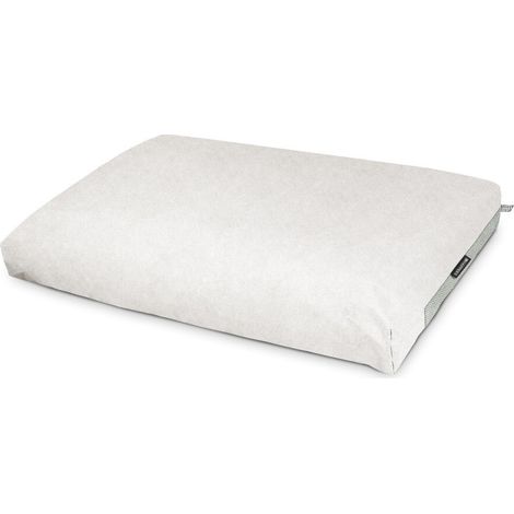 Cojín para palets Polipiel Exterior Patagonia Blanco Asiento 120x80x20 Patagonia Blanco