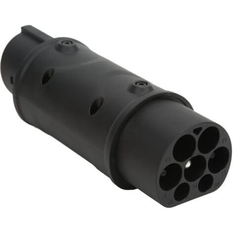 Applicable Connecteur de Chargeur EV, Adaptateur de de Véhicules électriques Type 2 vers Connecteur de Chargeur de Type 1 UL94-V-0 Ignifuge 16A 32A 230V Universel (1/5)