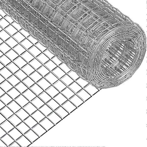 Galvanized Hardware Chiffon, 1/2 pouce Mesh, 16dans X 6ft, Welded Fil pour Animal et jardin Protection (1/5)