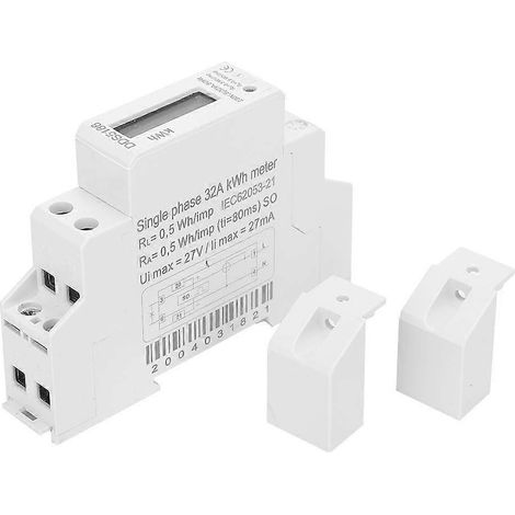 Intelligenter Miniatur-Wattstundenzähler mit LCD-Anzeige für einphasige Elektrizität, Modell DDS5188, 230 V