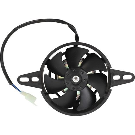 Ventilateur de refroidissement de radiateur 12 V pour moto, quad, karting et quad haute performance (150-250 cm3). (1/5)
